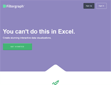 Tablet Screenshot of filtergraph.com